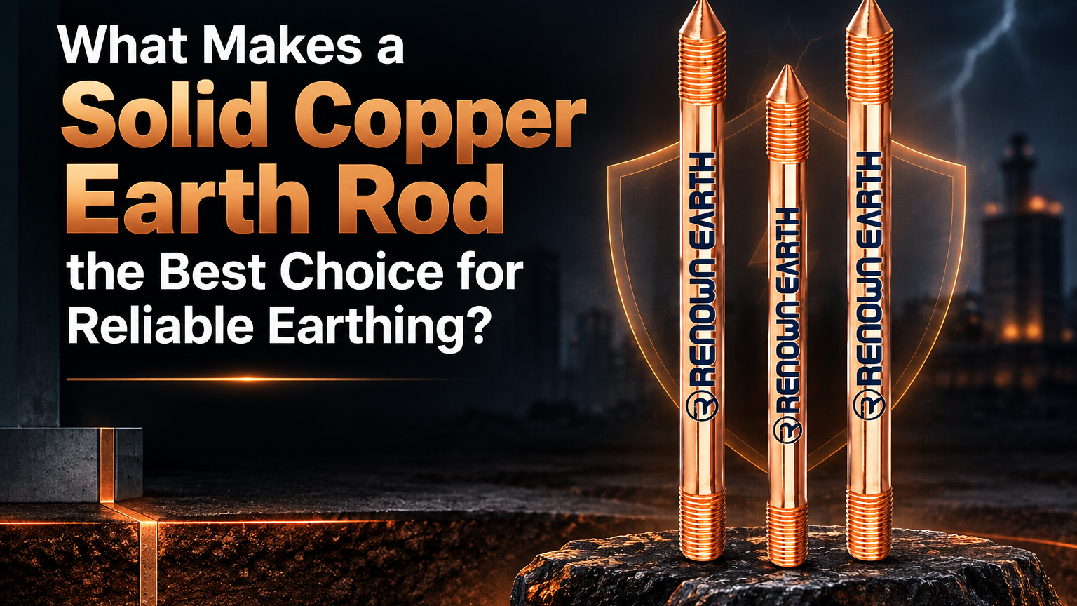 What Makes a Solid Copper Earth Rod the Best Choice for Reliable Earthing?