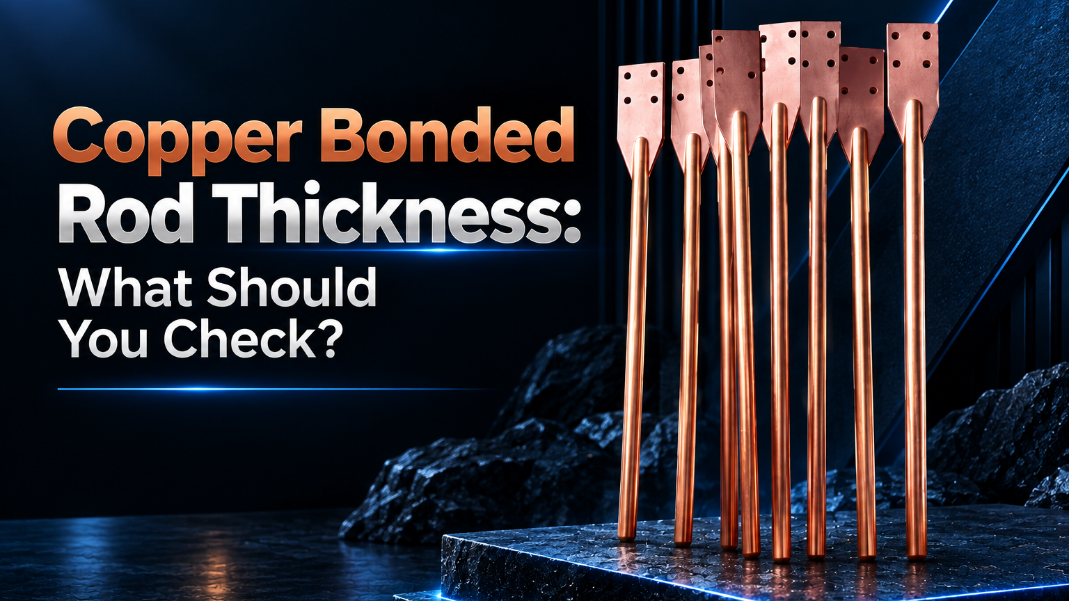 Copper Bonded Rod Thickness: What Should You Check?