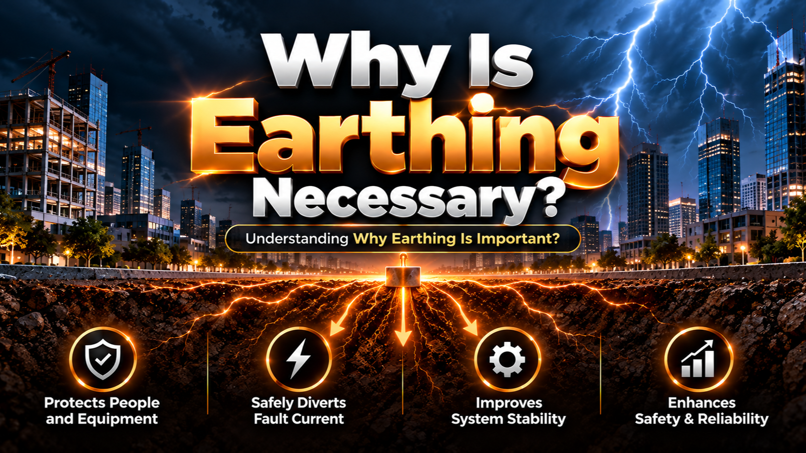 Why Is Earthing Necessary? Understanding Why Earthing Is Important?